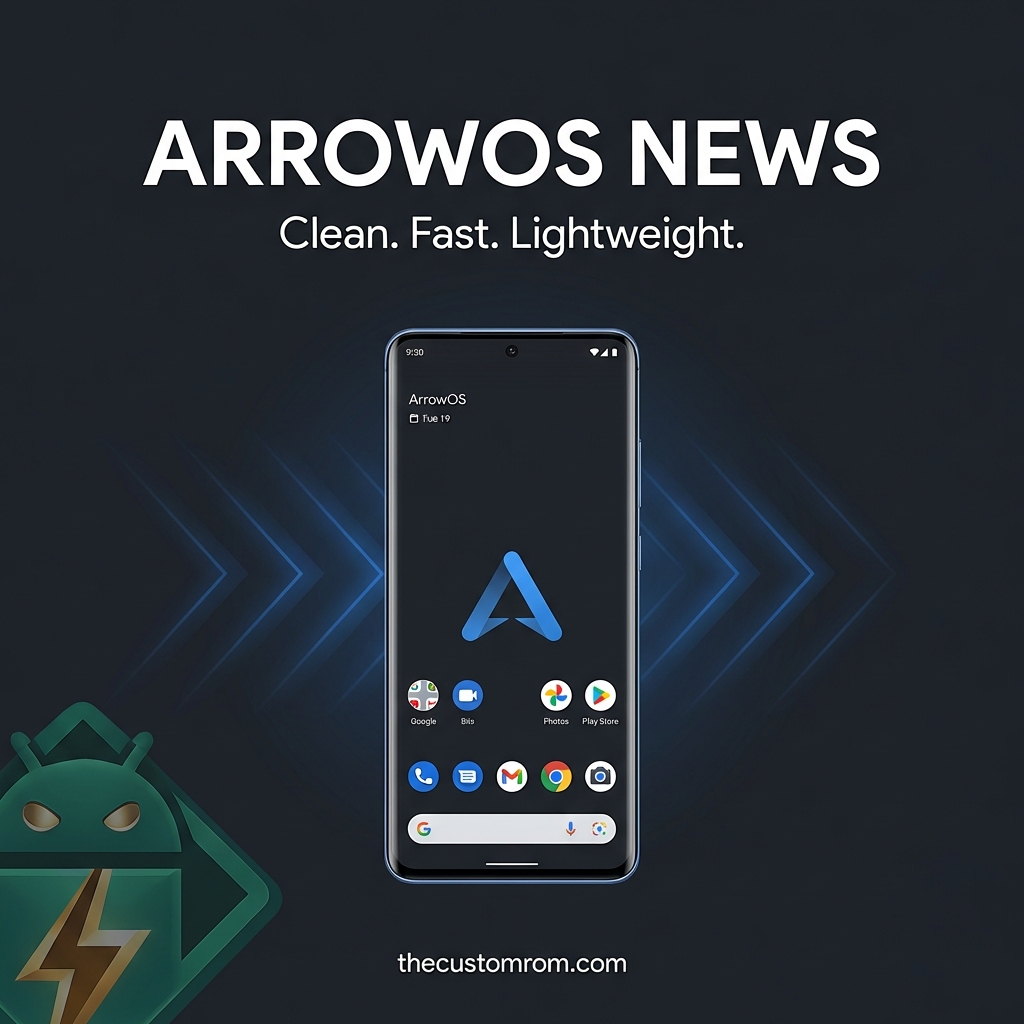 ArrowOS 16 Released: Minimal and Lightning Fast