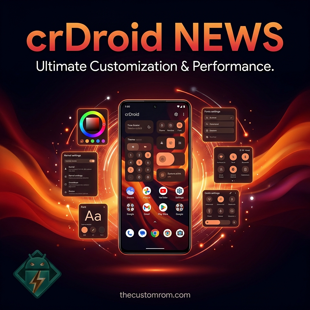 crDroid 12.5 Released Based on Android 16 QPR1